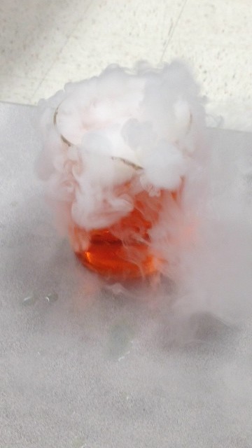 Dr. Jekylls Dry Ice Experiment.