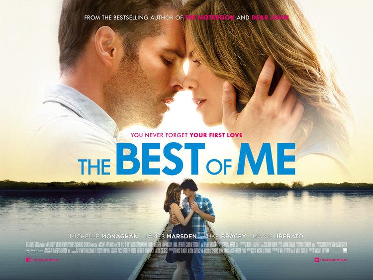 The movie poster for The Best of Me
