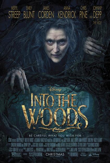 The movie poster for Into The Woods