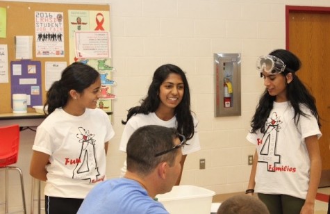 Chem Club Hosts Family Science Night