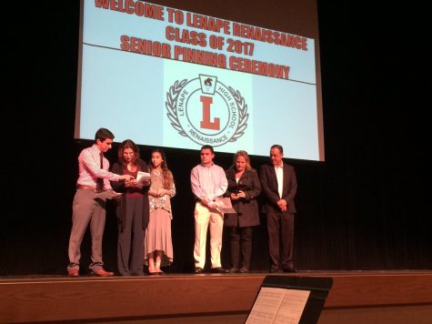 Seniors Participate in Annual Pinning Ceremony