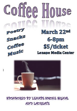 April 12th: Enjoy a Night Out at the Lenape Coffee House