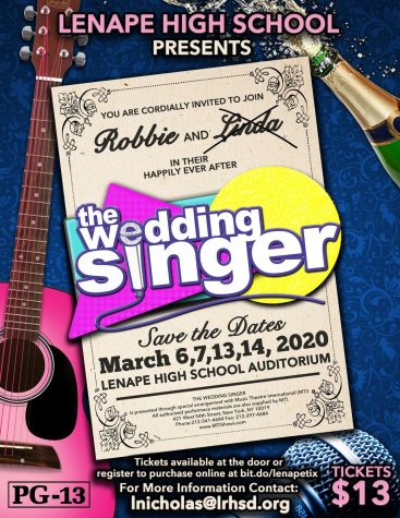 Lenape’s Spring Musical: The Wedding Singer