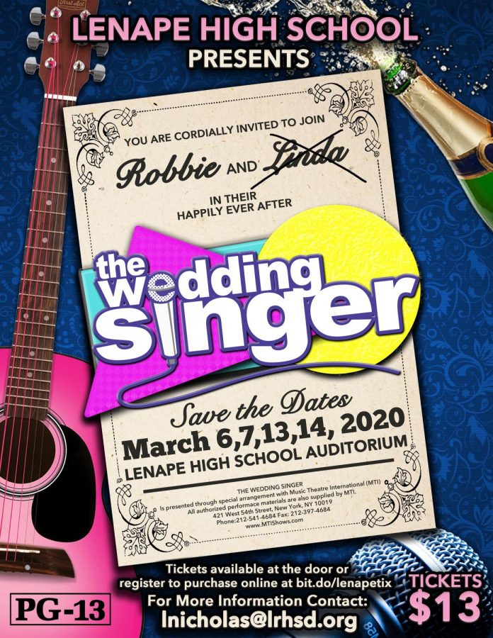 Lenapes Spring Musical: The Wedding Singer