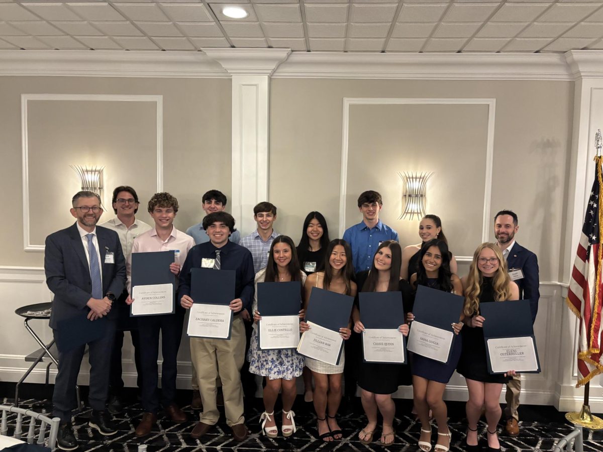 Mock Trial Team at the Law Day Dinner